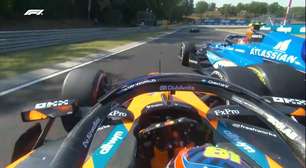 F1: Norris reassume a liderança do GP da Hungria após colisão entre Sainz e Piastri