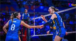 Itália fica com o bronze na VNL feminina de 2026