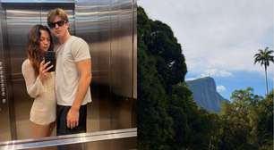 Shawn Mendes e Bruna Marquezine curtem viagem com família no Rio