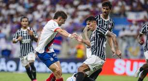 Bahia pressiona, tem três gols anulados e fica no empate com o Corinthians