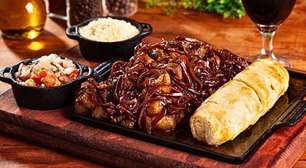 Picanha na cerveja preta com cebola caramelizada: receita prática e cheia de sabor