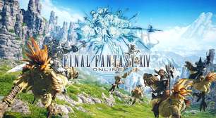 Final Fantasy 14 terá maior instalação já vista no Nintendo Switch 2 com 117GB