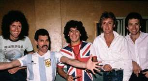 O dia em que Maradona e Queen se encontraram antes da Guerra das Malvinas