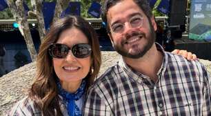 Fátima Bernardes diz que se 'permitiu' após conselho da filha sobre namorar homem mais jovem