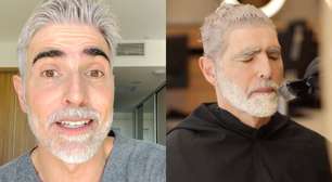 É o Edu de 'Laços de Família'? Aos 53 anos, Reynaldo Gianecchini diz 'adeus' ao cabelo e barba grisalhos e deixa a web em choque com transformação; veja antes e depois!