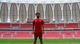 "Melhor momento para estar num clube gigante", diz Calebe ao ser apresentado no Inter
