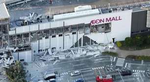 Terremoto de magnitude 7,1 atinge o Japão; shopping desaba e deixa pessoas presas nos escombros