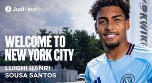 New York City anuncia contratação de Luighi, do Palmeiras, por empréstimo