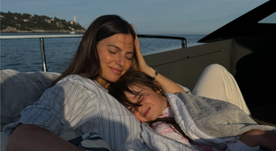 Kelly Piquet se declara à filha mais velha que tem com piloto russo e mostra o rosto da menina