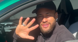 Neymar é visto dirigindo carrão de quase R$ 1 milhão por Santos em dia de jogo