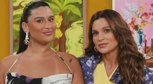 Filha prova que puxou beleza e físico arrasador de Flávia Alessandra no Caribe