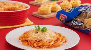 Macarrão ninho gratinado: receita prática e deliciosa para o almoço