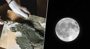 Após testes na Estação Espacial Internacional, "cimento lunar" prova que fica ainda mais resistente no espaço, podendo ser usado em construções