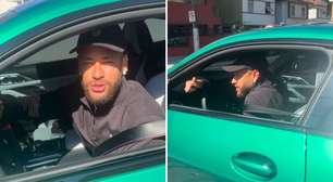 Neymar é flagrado passeando em carro caríssimo no litoral de São Paulo; veja valor