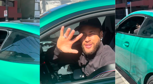 Neymar chega para jogo do Santos em BMW de quase R$ 1 milhão; carro de luxo vai de 0 a 100 km/h em menos de 4 segundos