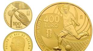 Espanha lançará moedas comemorativas pelo título da Copa do Mundo 2026