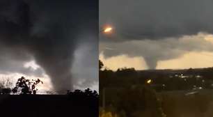 Tornado assusta e deixa feridos no Rio Grande do Sul; vídeos mostram desespero de moradores