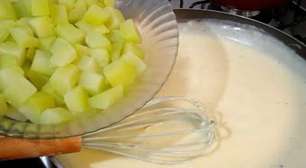Chuchu ao molho branco gratinado e tão saboroso, que até mesmo quem não é fã de chuchu vai amar