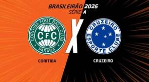 Coritiba x Cruzeiro, AO VIVO, com a Voz do Esporte, às 20h
