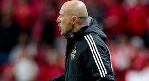 Jardim reconhece atuação abaixo do Flamengo e busca soluções