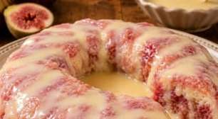 Coroa de Figos: uma sobremesa fácil com 2 ingredientes