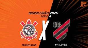 Corinthians x Athletico-PR, AO VIVO, com a Voz do Esporte, às 18h