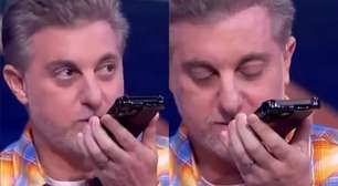Luciano Huck surpreende com reação ao ter 'Domingão' interrompido com ligação da filha