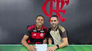 Flamengo anuncia duas contratações e uma renovação no sub-20