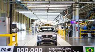 Renault Kwid atinge 800 mil unidades produzidas no Brasil