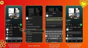 Spotify adiciona recurso 'Notas do Usuário' que permitirá anotações pessoais nas playlists