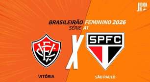 Vitória x São Paulo (Feminino): onde assistir, escalações e arbitragem