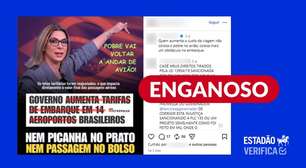 Reajuste de tarifa de embarque é anual, sem relação com campanha eleitoral