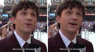 'Feitos um para outro': reação de Tom Holland ao ver chegada de Zendaya viraliza