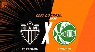 Atlético x Juventude, AO VIVO, com a Voz do Esporte, às 18h