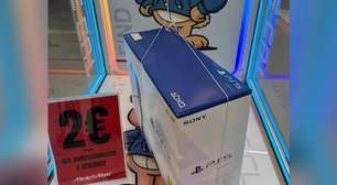 Um gamer da Alemanha só queria comprar lâmpadas, mas acabou ganhando um PS5 por 2 euros e esqueceu as lâmpadas