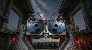 2 espelhos de 8,4 metros trabalham lado a lado no Arizona e transformam um telescópio em um gigantesco par de olhos