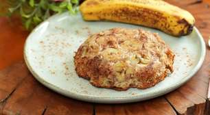 Bolo de banana na air fryer que fica pronto em 15 minutinhos, um lanche super fofinho, rápido e prático