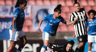 Cruzeiro goleia e mantém Botafogo na lanterna do Brasileirão Feminino