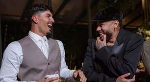 Neymar se desculpa por roupa no casamento de Medina