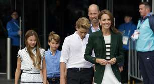 Príncipe William e Kate Middleton levam os filhos para acompanhar evento esportivo na Escócia