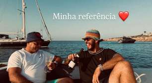 Ronaldo Fenômeno curte férias na Espanha em iate de luxo com os quatro filhos