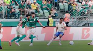 Fortaleza sofre goleada do Palmeiras e fica à beira da eliminação na Copa do Brasil