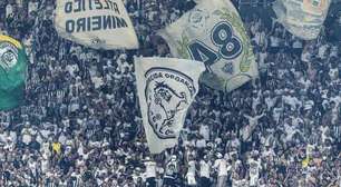 Torcida do Atlético protesta após empate com o Juventude na Copa do Brasil