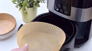 Ganhei uma airfryer e só depois descobri que o papel-manteiga pode ser um erro