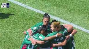 Palmeiras decide no segundo tempo e vence Internacional pelo Brasileirão Feminino