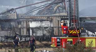 Incêndio industrial provoca confinamento durante horas de 30 mil moradores no leste da França