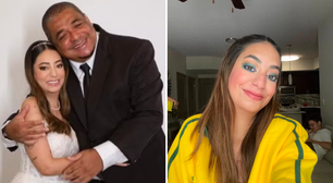 Filha de Vampeta expõe agressão do marido, prisão e internação após caso de violência doméstica nos EUA