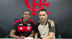 Atacante assina com o Flamengo até 2028
