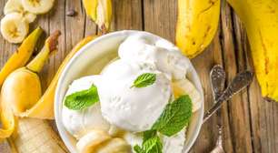 Sorvete fit de banana: sobremesa cremosa, saudável e fácil de preparar
