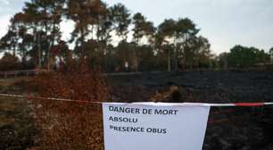 Mais de 75 projéteis da Segunda Guerra são encontrados após incêndios na região de Bordeaux